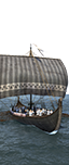 Długi okręt skeid - Najemni germańscy łucznicy
