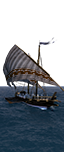 Dromonarion Avcı Gemisi - Sasani Okçu Denizcileri