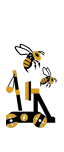 Römischer Bienenstock werfender Onager