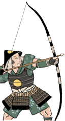 Guarnigione di Ashigaru con arco