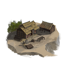 Campamento bandido fortificado (fabricante de herramientas)