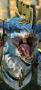 Saurus-Hornnackenveteran (Carnosaurier)